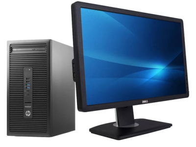 PC zostava HP EliteDesk 705 G1 MT + 21,5" Dell Professional P2212H Monitor