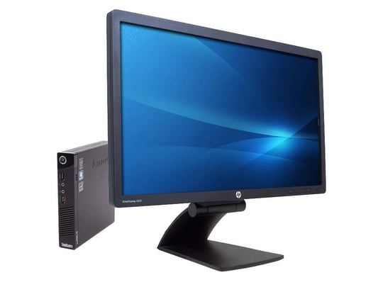 PC zostava Lenovo ThinkCentre M93p Tiny (GOLD) + 23" HP EliteDisplay E231 Monitor (Quality Silver)