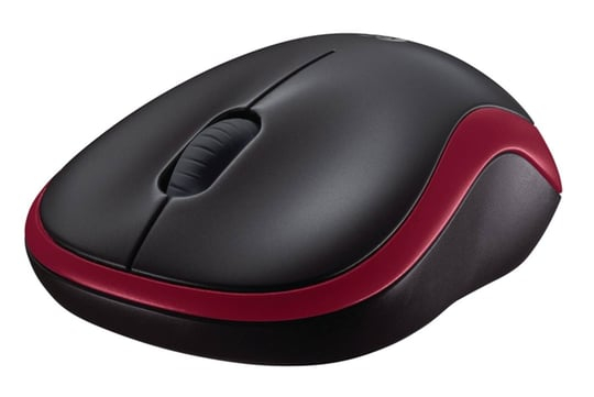 Myš Logitech Wireless Mouse M185 nano Red