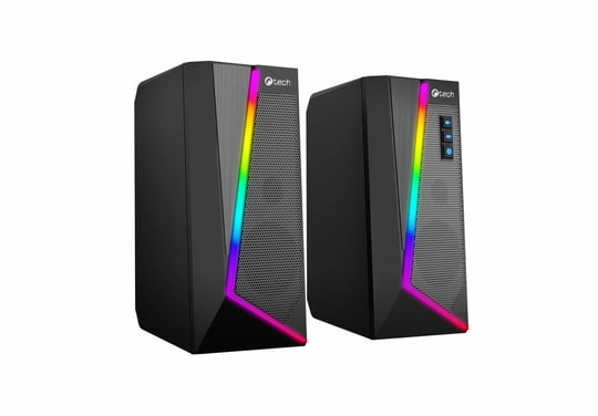 Reproduktor C-Tech SPK-17, 2.0, RGB, black