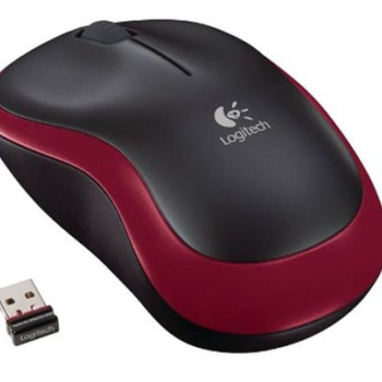 Myš Logitech Wireless Mouse M185 nano Red