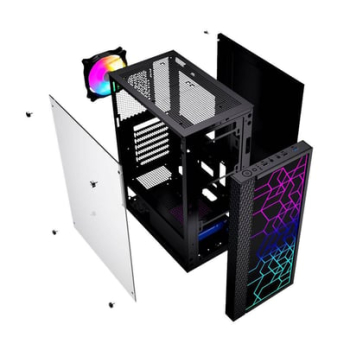 Počítač Furbify Gamer PC, I3-9100, 16GB, 1TB SSD,  AMD Radeon RX6400 4GB LP