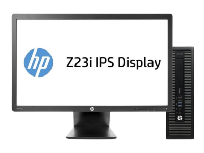 PC zostava HP ProDesk 600 G2 SFF + 23" HP Z23i FullHD Monitor (Quality Silver)