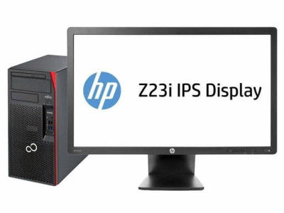 PC zostava Fujitsu Esprimo P757 + 23" HP Z23i IPS Monitor