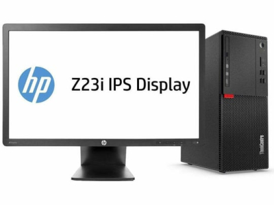 PC zostava Lenovo ThinkCentre M710T TOWER + 24" HP Z23i IPS Monitor